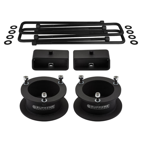 1994-2002 Dodge Ram 3500 Full Suspension Lift Kit 4WD 4x4 | SUPREME'S NEW HD STEEL LIFT BLOCKS!-Suspension Lift Kits-Supreme Suspensions®-Non-Overloads-2"-2"-Supreme Suspensions®
