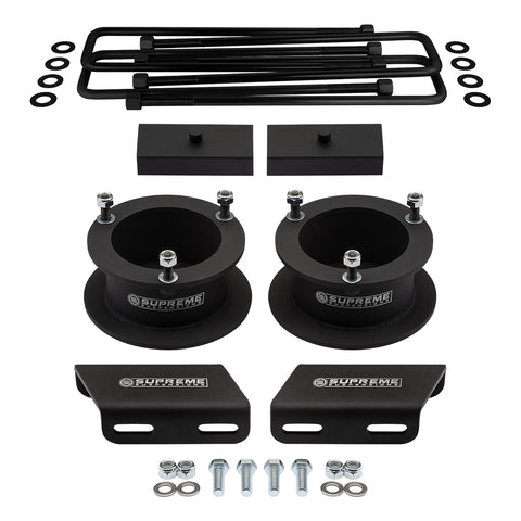1994-2002 Dodge Ram 2500 Full Suspension Lift Kit & Sway Bar Drop Bracket 4WD 4x4-Suspension Lift Kits-Supreme Suspensions®-1.5"-1"-Non-Overloads-Supreme Suspensions®