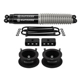 kit de levage à suspension complète Dodge Ram 3500 2003-2012 avec amortisseurs arrière MAX Performance 4WD / essieu arrière 3,5"