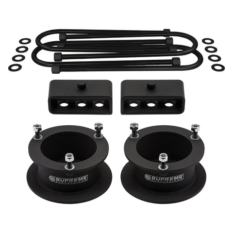 2003-2013 Dodge Ram 2500 Full Suspension Lift Kit 4WD 4" Axle | SUPREME'S NEW HD STEEL LIFT BLOCKS!-Suspension Lift Kits-Supreme Suspensions®-Non-Overloads-2"-2"-Supreme Suspensions®