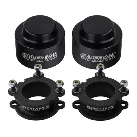 2002-2009 GMC Envoy Full Steel & Aluminum Suspension Lift Kit 2WD 4WD-Suspension Lift Kits-Supreme Suspensions®-Black-2.5"-1"-Supreme Suspensions®