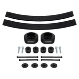 kit completo de elevación delantera de 3" + elevación trasera de 2", caja de transferencia adicional con hojas + amortiguadores para Jeep cherokee xj 4wd 84-01