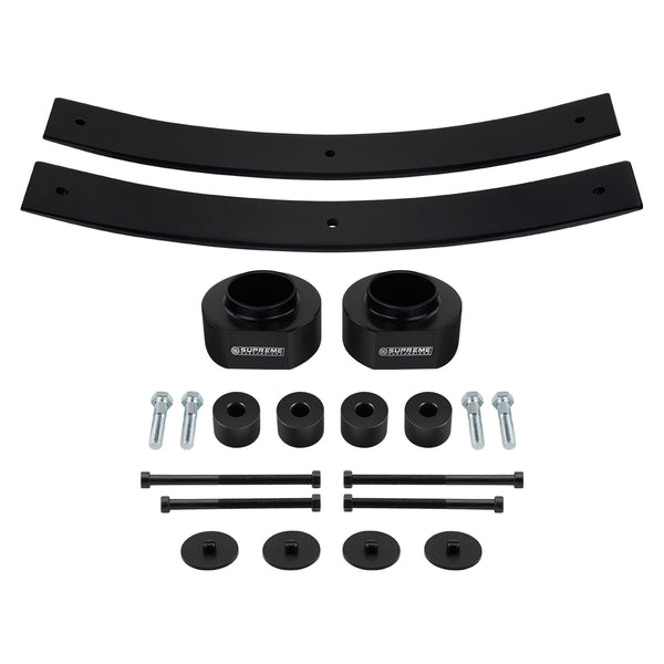 kit complet de levage avant 3" + 2" arrière avec boîte de transfert add-a-leafs pour Jeep cherokee xj 4wd 1984-2001