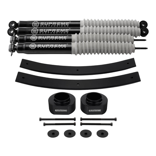 1984-2001 Jeep Cherokee XJ Full Suspension Lift Kit with MAX Performance Shocks 2WD 4WD