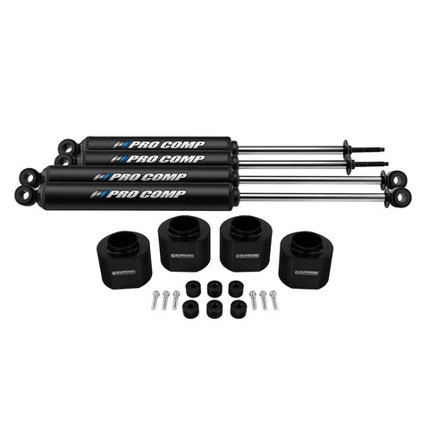1997-2006 Jeep Wrangler TJ Full Suspension Lift Kit مع Diff Drop Kit & Pro Comp PRO-X Twin Tube Shocks 4WD-Suspension Lift Kits-Pro Comp and Supreme Suspension-1997-2002 Models -2 "-2" -Supreme Suspension®