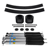 1984-2001 Jeep Cherokee xj kit de suspensão total, caixa de transferência e amortecedores bilstein 2wd 4wd