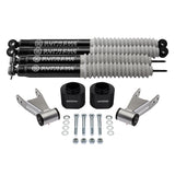 1984-2001 Jeep Cherokee XJ Kit de elevação de suspensão completa com suspensões supremas, choques de desempenho máximo 2WD 4WD