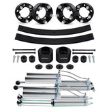 1984-2001 Jeep Cherokee XJ Full Suspension Add-A-Leaf Lift Kit, Bilstein Shocks & Wheel Spacers