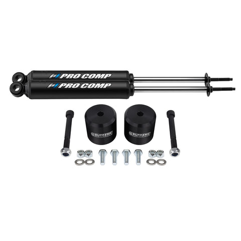 2005-2018 Ford F350 مجموعة رفع التعليق الأمامي مع مجموعات الرفع Pro Comp PRO-X Shocks 4WD-Suspension-Pro Comp and Supreme-2.5 "-Supreme Suspension®