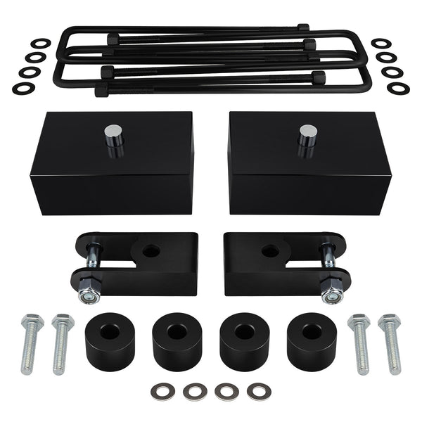 kit de elevación de suspensiones traseras Nissan NV3500 2012-2019 con extensores de amortiguador trasero y kit de caída de barra estabilizadora 2WD