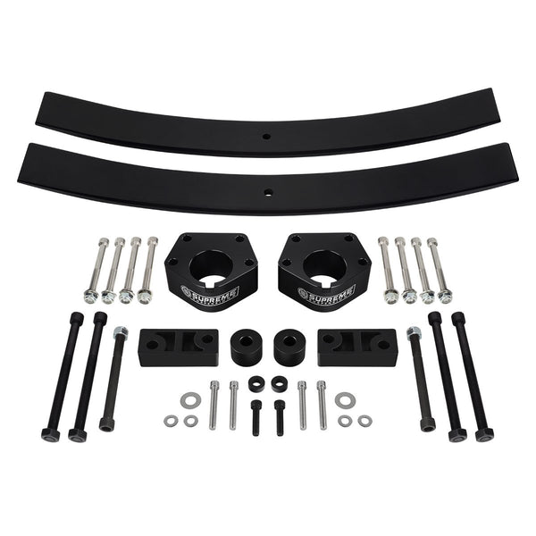 3" Front + 2" Rear Full Lift Kit Includes Add-a-Leafs Sway Bar Drop For 1993-1998 IFS T100