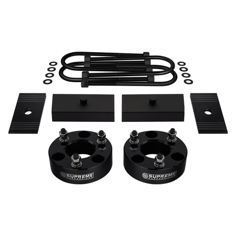 2005-2011 Dodge Dakota Full Suspension Lift Kit with Pinion Alignment Shims 2WD | SUPREME'S NEW HD STEEL LIFT BLOCKS!-Suspension Lift Kits-Supreme Suspensions®-2"-1"-Supreme Suspensions®