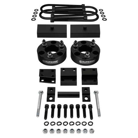 2005-2011 Dodge Dakota Full Suspension Lift Kit w/ Differential Drop Kit 4WD-Suspension Lift Kits-Supreme Suspensions®-3"-1"-Supreme Suspensions®