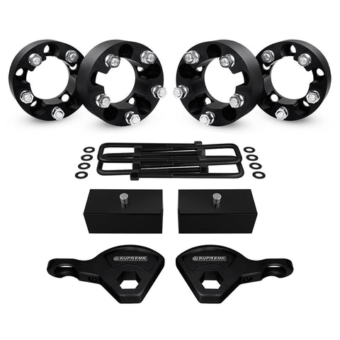 1987-1990 Dodge Dakota Full Suspension Lift Kit & Wheel Spacers 4WD 4x4-Suspension Lift Kits-Supreme Suspensions®-1" - 3"-1"-Supreme Suspensions®