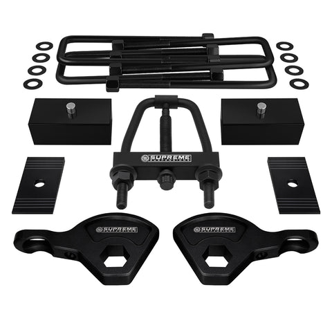 1987-2004 Dodge Dakota Full Suspension Lift Kit, Install Tool & Shims 4WD 4x4 (8.25" Rear Axle)-Suspension Lift Kits-Supreme Suspensions®-1" - 3"-1"-Supreme Suspensions®