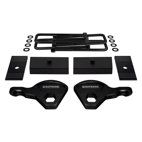 1987-2004 Dodge Dakota Full Suspension Lift Kit with Pinion Alignment Shims 4WD 4x4 (8.25" Rear Axle)| | SUPREME'S NEW HD STEEL LIFT BLOCKS!-Suspension Lift Kits-Supreme Suspensions®-1" - 3"-1"-Supreme Suspensions®
