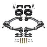 2007-2018 Chevrolet Silverado 1500 3.5" Front Leveling Kit with Uni-Ball Upper Control Arms and Camber/Caster Adjusting & Lock-Out Kit