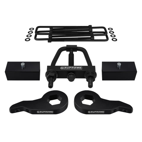2000-2013 Suburban 2500 Full Suspension Lift Kit & Install Tool 4WD 4x4-Suspension Lift Kits-Supreme Suspensions®-1" - 3"-1"-Supreme Suspensions®