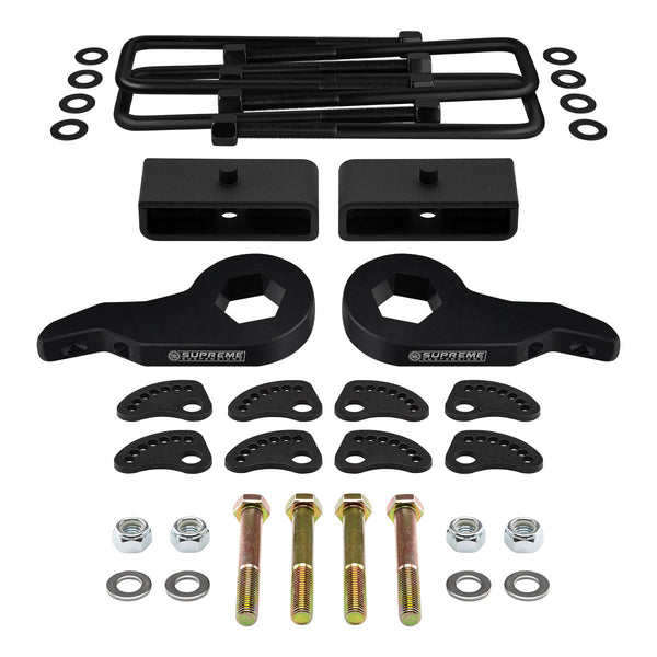 2000-2013 GMC Yukon XL 2500 Full Lift Kit + Upper Arm Camber/Caster Alignment Kit