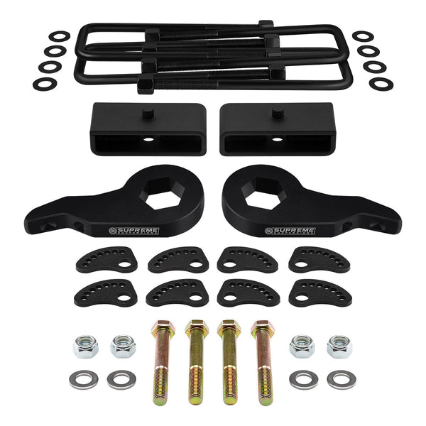 2000-2010 Chevrolet Silverado 2500HD Full Lift Kit + Upper Arm Camber/Caster Alignment Kit