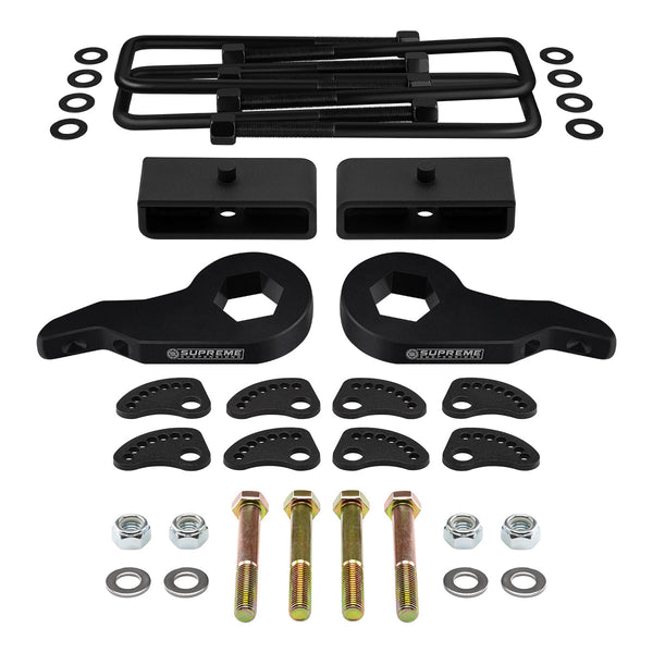2000-2011 Chevrolet Suburban 2500 Full Lift Kit + Upper Arm Camber/Caster Alignment Kit