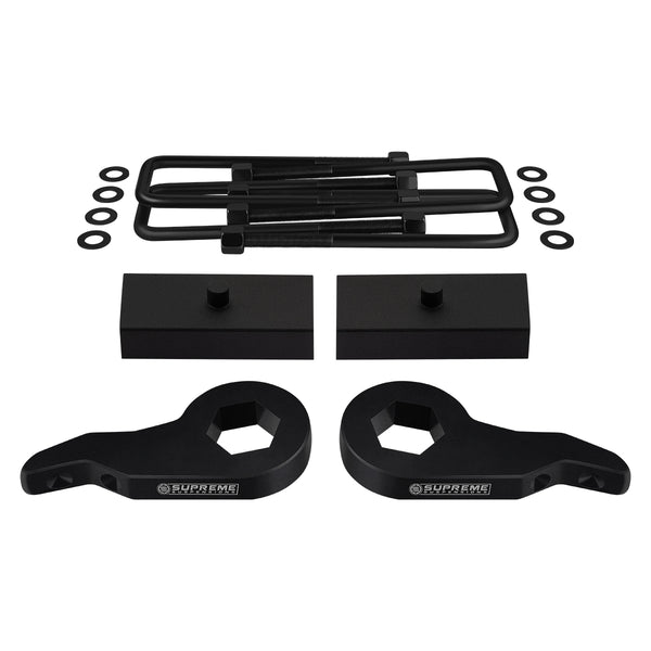 1999-2007 clássico chevy silverado 1500 kit de elevação de suspensão total 2wd 4wd | Os novos blocos de elevação de aço HD da Supreme!