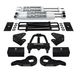 2001-2006 GMC Sierra 1500HD Full Suspension Lift Kit, Extended Pro Comp Shocks, Tool and Shims 4WD