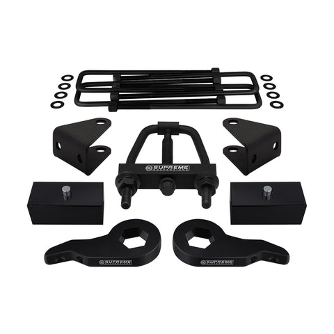1988-1999 GMC K2500 Full Suspension Lift Kit & Install Tool 4WD 4x4-Suspension Lift Kits-Supreme Suspensions®-1" - 3"-1"-Supreme Suspensions®
