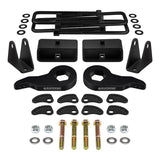 el kit de elevación completo Chevrolet Suburban 2500 2000-2011 incluye kit de alineación de inclinación/ruedas + extensores de choque.