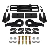 2000-2010 GMC Sierra 2500HD Full Lift Kit Includes Camber/Caster Alignment Kit + Shock Extenders