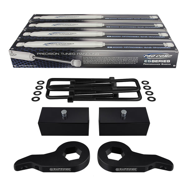 1992-1999 GMC Yukon Full Suspension Lift Kit & Extended Length Pro Comp Shocks 4WD 4x4