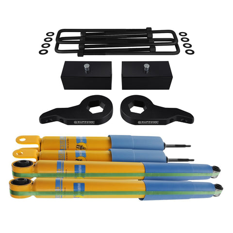 1999-2007(Classic) GMC Sierra 1500 Full Suspension Lift Kit & Bilstein Shocks 4WD-Suspension Lift Kits-Bilstein and Supreme Suspensions-Supreme Suspensions®