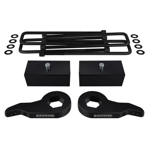 1999-2007(Classic) GMC Sierra 1500 Full Suspension Lift Kit 4WD-Suspension Lift Kits-Supreme Suspensions®-1" - 3"-1"-Supreme Suspensions®