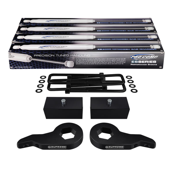 1999-2007(Classic) Chevy Silverado 1500 Full Suspension Lift Kit & Extended Pro Comp Shocks 4WD 4x4