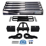 1999–2007 (klassisch) Chevy Silverado 1500 Full Suspension Lift Kit mit Werkzeug und erweiterten Pro Comp-Stoßdämpfern 4WD 4x4