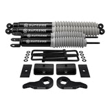 1999-2007 GMC Sierra 1500 4WD Full Suspension Lift Kit with Axle Shims & MAX Performance Shocks