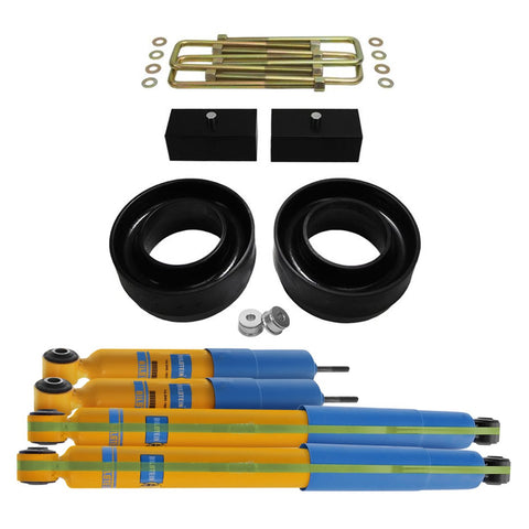 1994-2001 Dodge Ram 3500 Full Suspension Lift Kit & Bilstein Shocks 2WD-Suspension Lift Kits-Bilstein and Supreme Suspensions-2.5"-1"-Supreme Suspensions®