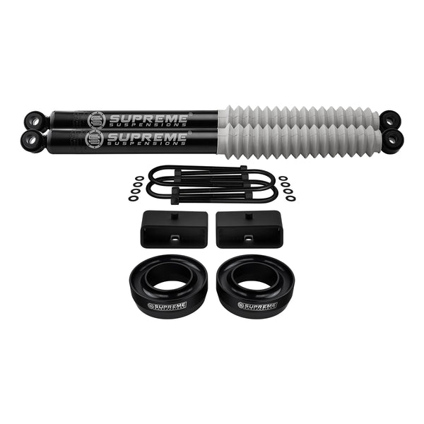 kit de levage à suspension complète Dodge Ram 1500 2002-2008 avec amortisseurs arrière MAX Performance 2WD