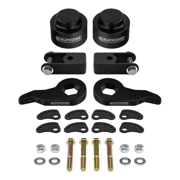 kit de levage complet Chevrolet Tahoe 1500 2000-2006 + rallonges d'amortisseur + kit d'alignement de carrossage/roulette