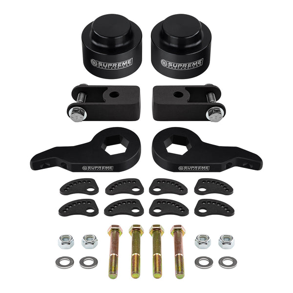 kit de levage complet Chevrolet suburban 1500 2000-2006 + rallonges d'amortisseur + kit d'alignement de carrossage/roulette