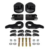 kit de elevação completa Cadillac Escalade 2002-2006 + extensores de choque + kit de alinhamento de curvatura/rodízio