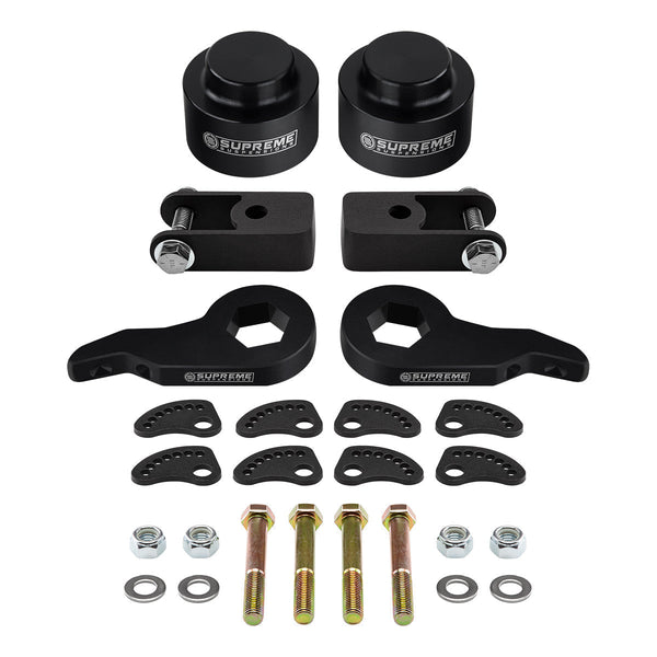2002-2006 Cadillac Escalade Full Lift Kit + Shock Extenders + Camber/Caster Alignment Kit
