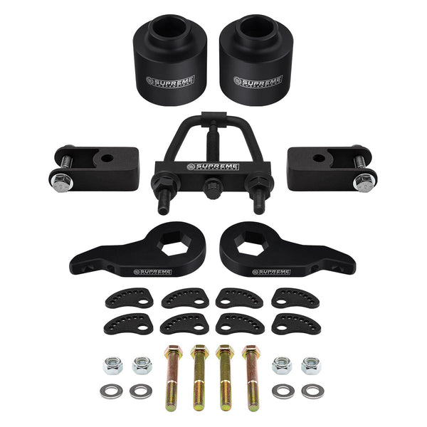 2002-2006 Cadillac Escalade Full Lift Kit Includes Torsion Tool + Shock Extenders + Camber/Caster Alignment Kit