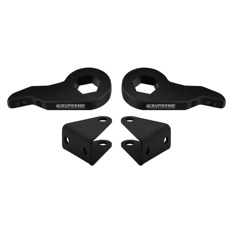2000-2010 GMC Sierra 3500HD 1-3" Front Suspension Lift Kit & Shock Extenders 4WD 4x4-Suspension Lift Kits-Supreme Suspensions®-Supreme Suspensions®