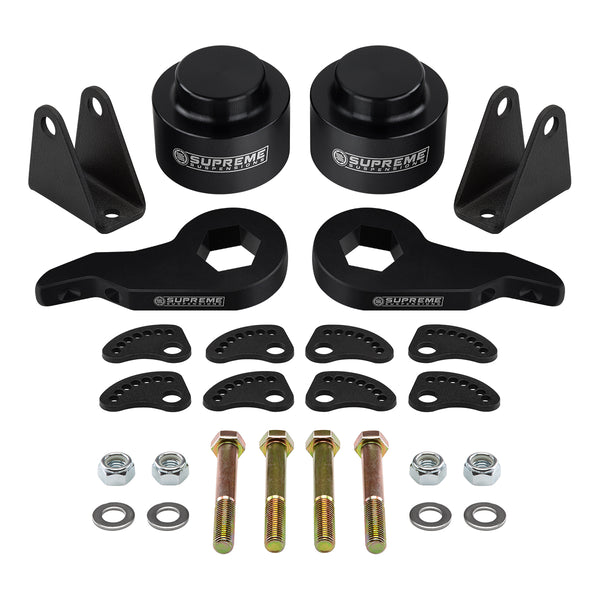 2003-2009 Hummer h2 4wd full lift kit med torsionsnycklar + camber/caster alignment kit