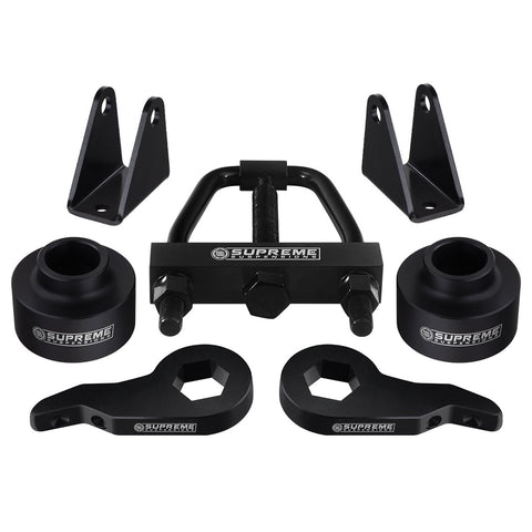 2003-2010 Hummer H2 Full Suspension Lift Kit com ferramenta de instalação e extensores de choque 4WD 4x4-Suspension Lift Kits-Supreme Suspensions®-Delrin Composite-1.5"-Supreme Suspensions®