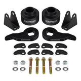 2003-2009 Hummer H2 4WD Full Lift Kit 1-3" Front Torsion Keys + Camber/Caster Alignment Kit