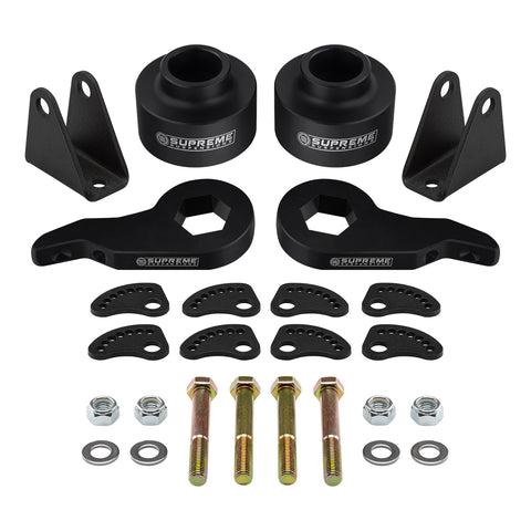 2003-2009 Hummer H2 4WD Full Lift Kit 1-3" Front Torsion Keys + Camber/Caster Alignment Kit-Suspension Lift Kits-Supreme Suspensions®-3"-2"-Supreme Suspensions®