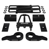 1992–1999 Chevy Suburban 1500 Full Suspension Höherlegungssatz, Unterlegscheiben und Montagewerkzeug, Allradantrieb, 4x4