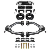 2007-2018 Chevrolet Silverado 1500 Full Suspension Lift Kit with Uni-Ball Upper Control Arms and Camber/Caster Adjusting & Lock-Out Kit
